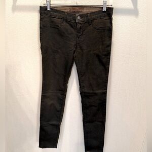 J Brand wax coated skinny jeans